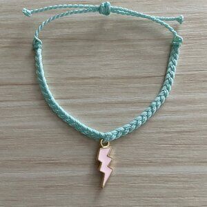 lightning bolt // charm bracelet